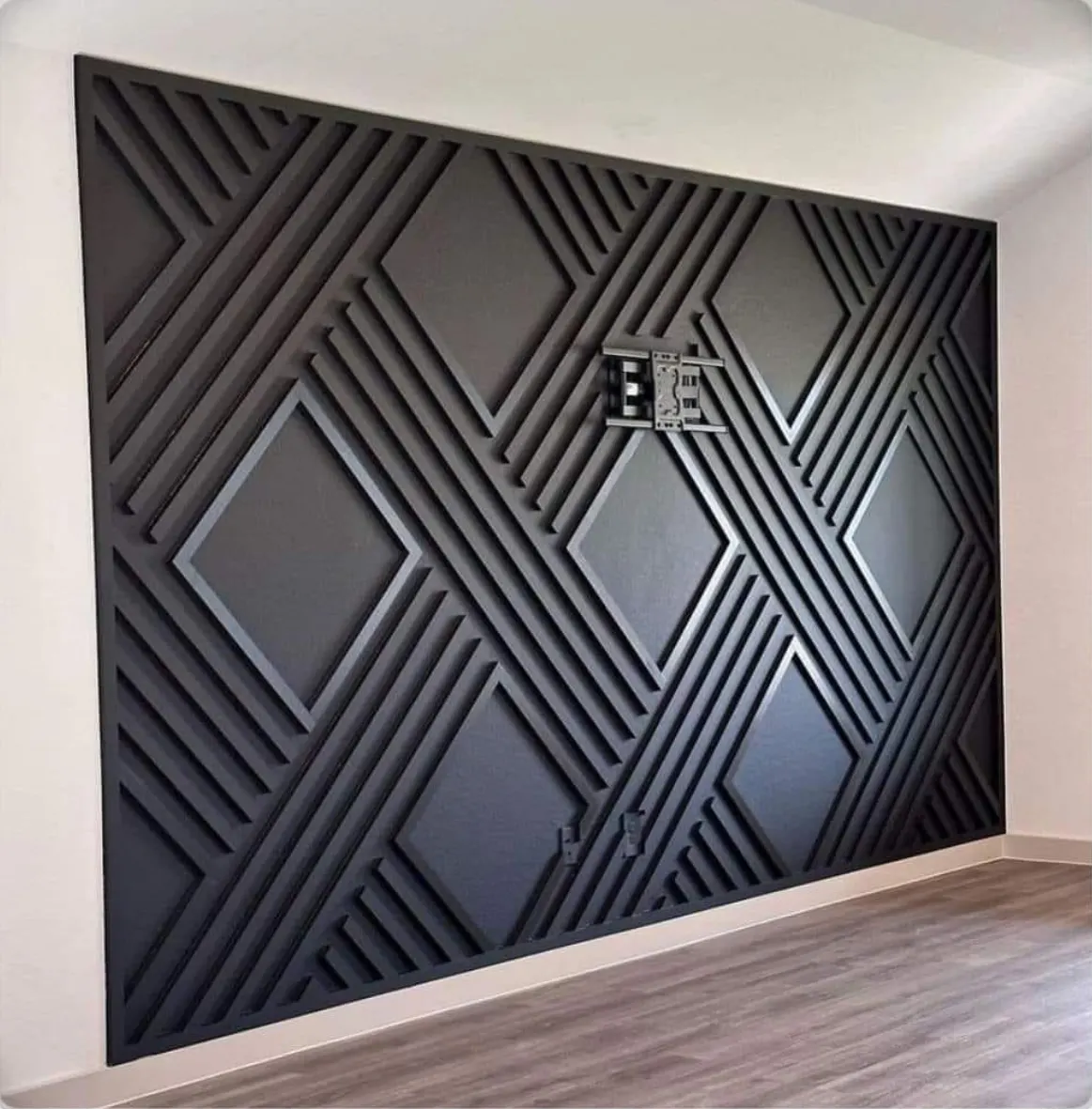 Interior feature wall renovation