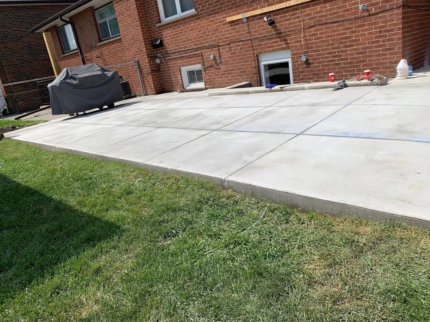 Patio, walkway and hardscape project by KRT Construction 2