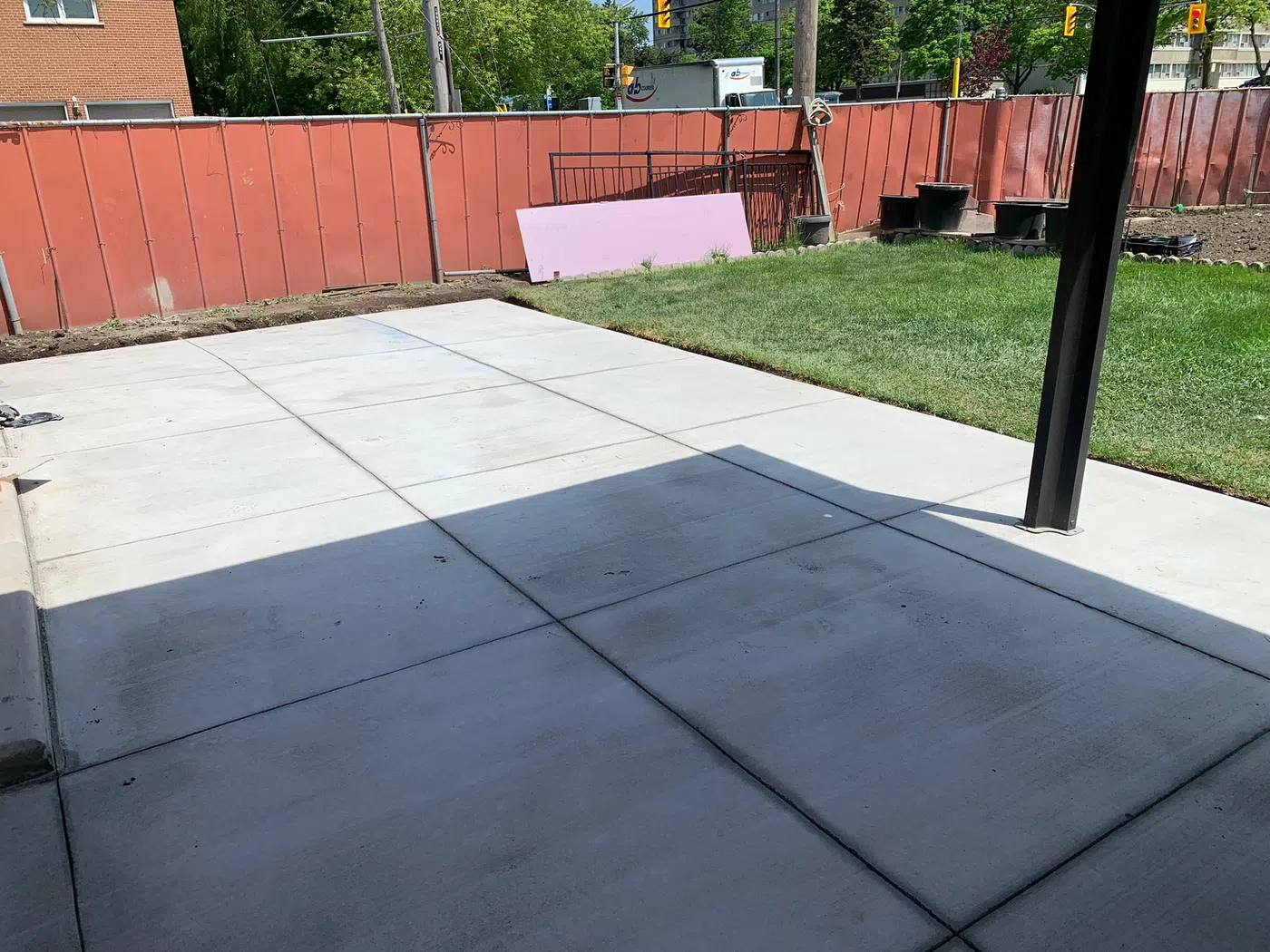 Patio, walkway and hardscape project by KRT Construction 3
