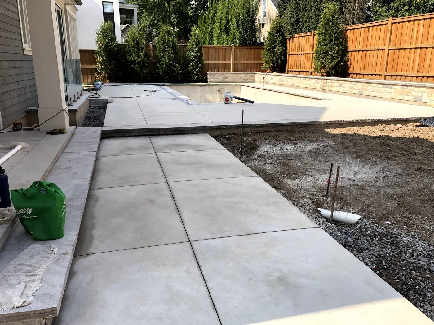 Patio, walkway and hardscape project by KRT Construction 13