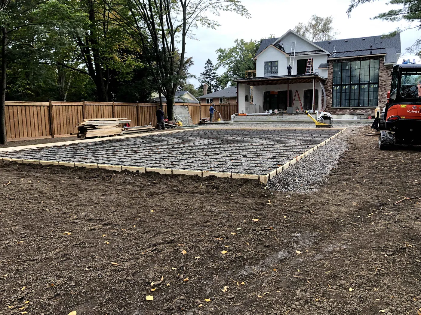 Patio, walkway and hardscape project by KRT Construction 15