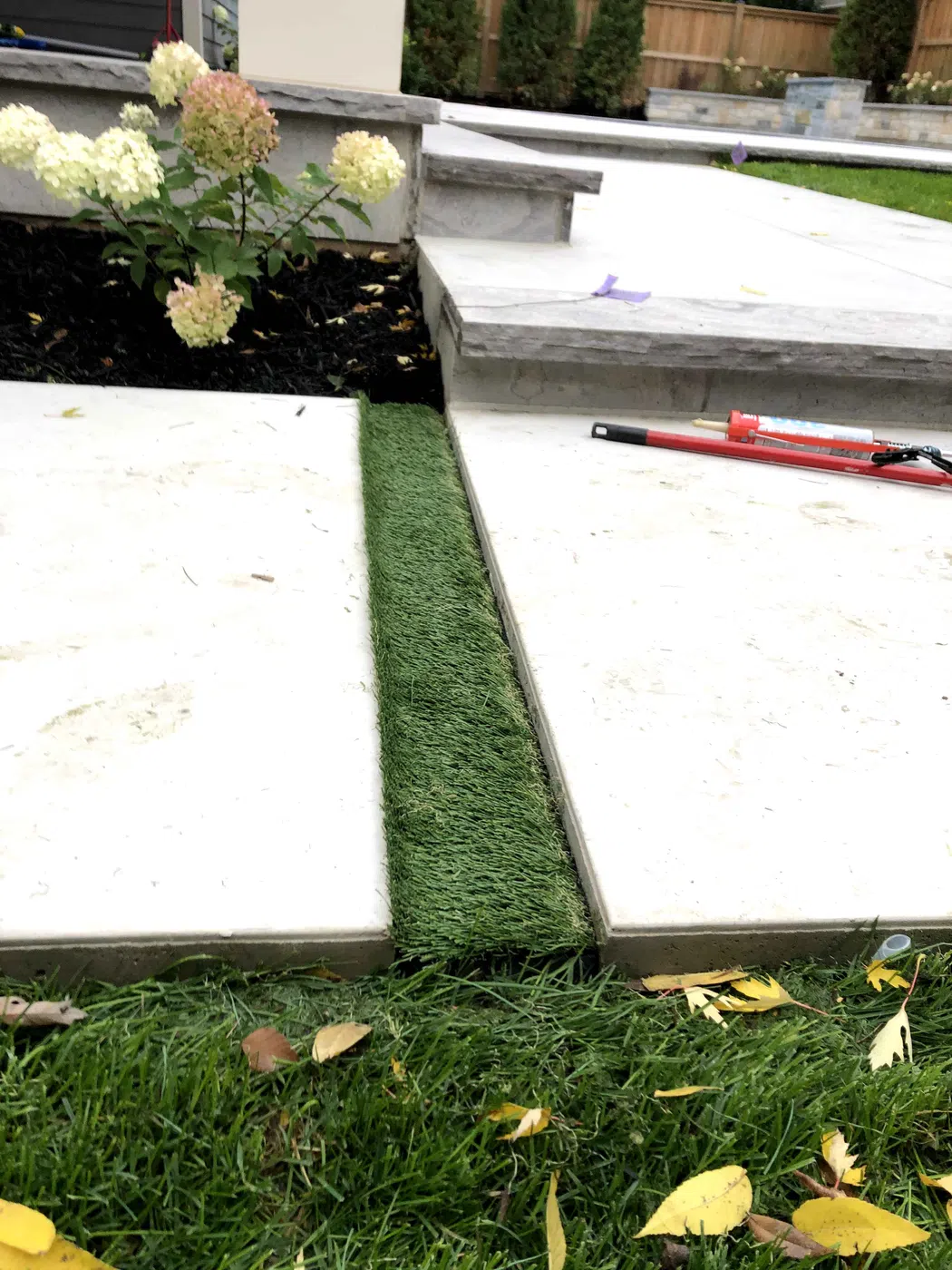 Patio, walkway and hardscape project by KRT Construction 16