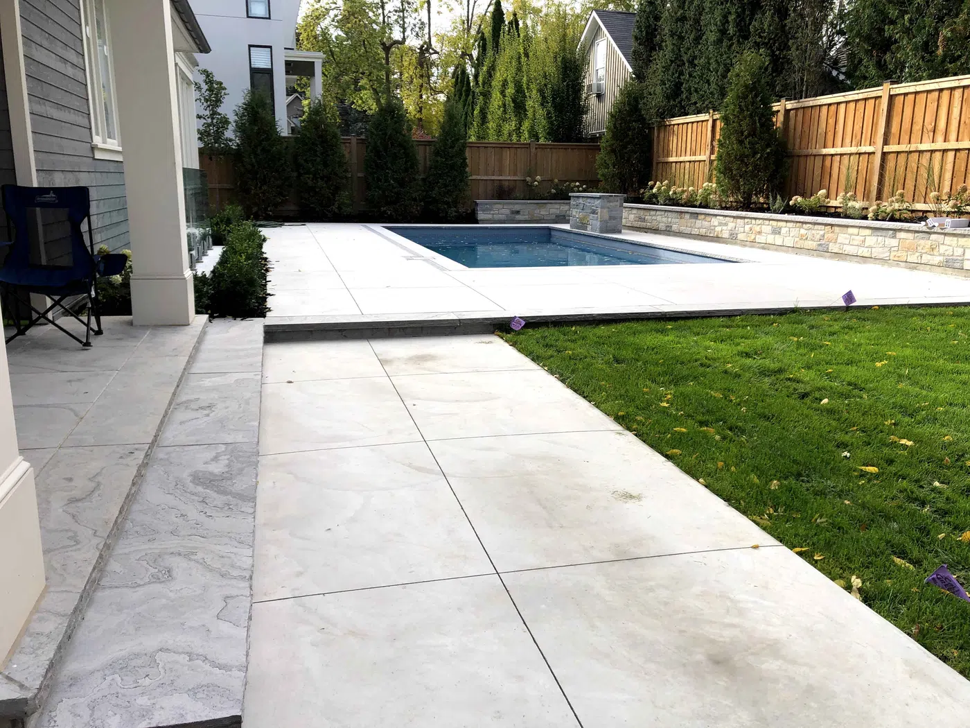 Patio, walkway and hardscape project by KRT Construction 18